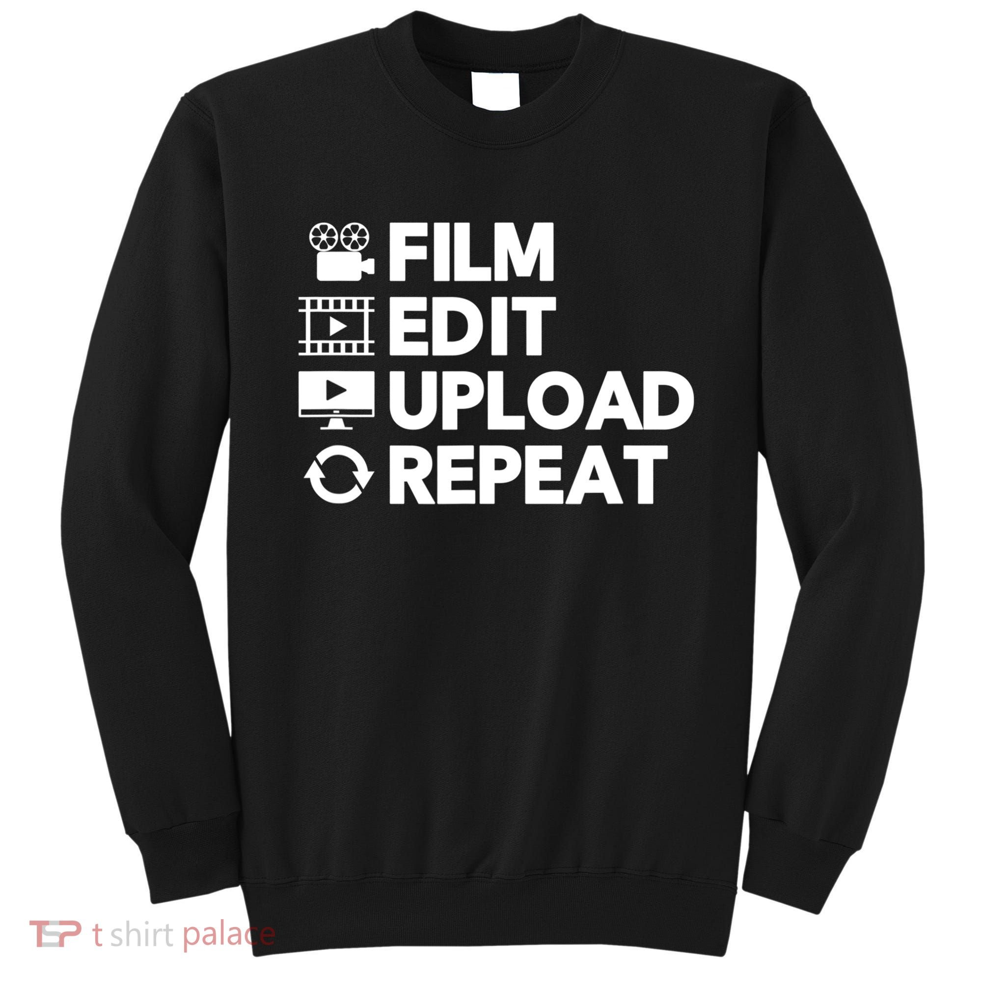 Funny Video Editing Gift Film Making Gift For Video Editor Sweatshirt