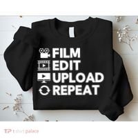 Funny Video Editing Gift Film Making Gift For Video Editor Sweatshirt thumb 2