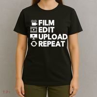 Funny Video Editing Gift Film Making Gift For Video Editor T-Shirt thumb 4
