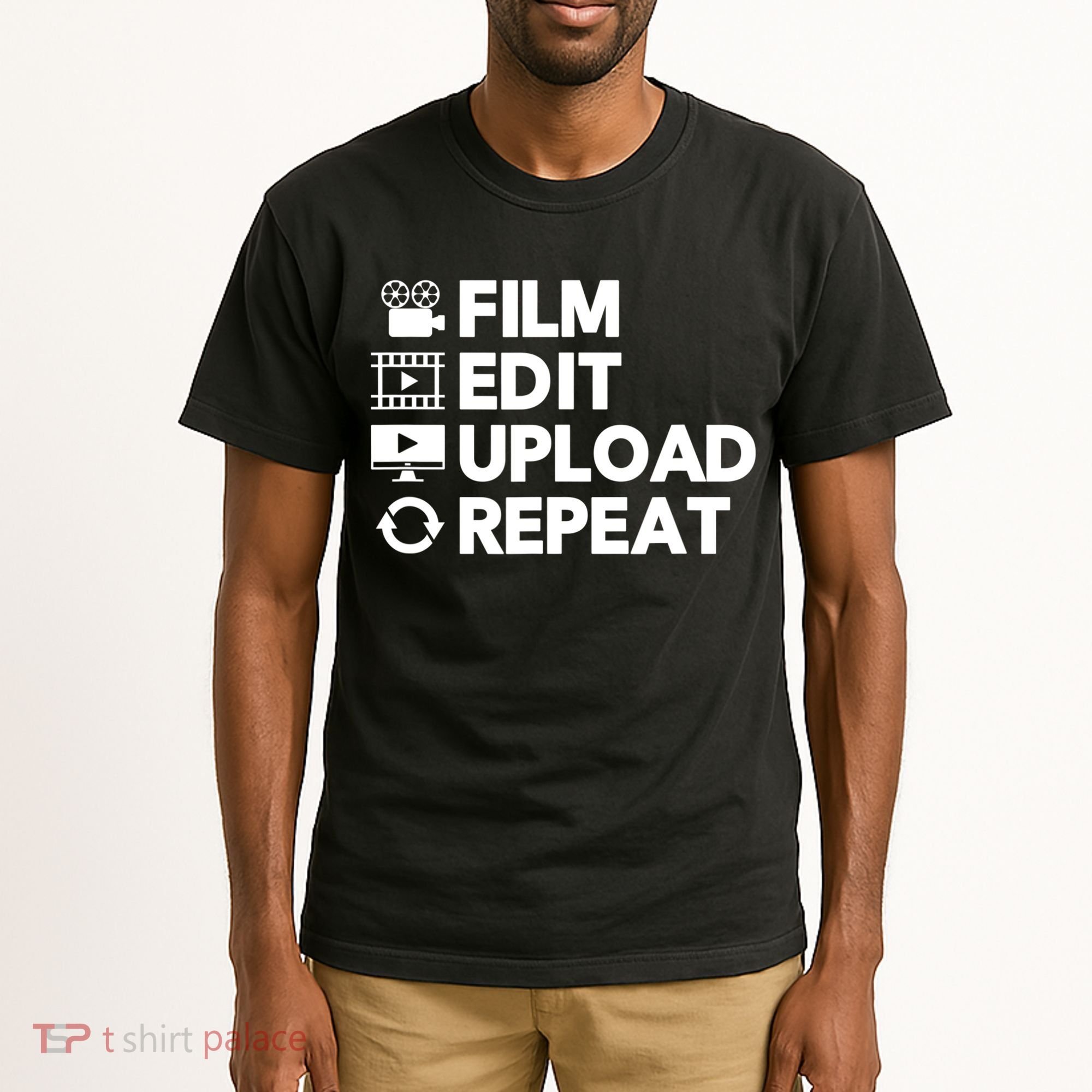 Funny Video Editing Gift Film Making Gift For Video Editor Tall T-Shirt