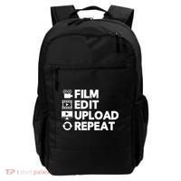 Funny Video Editing Gift Film Making Gift For Video Editor Backpack thumb 0