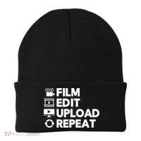 Funny Video Editing Gift Film Making Gift For Video Editor Beanie thumb 0