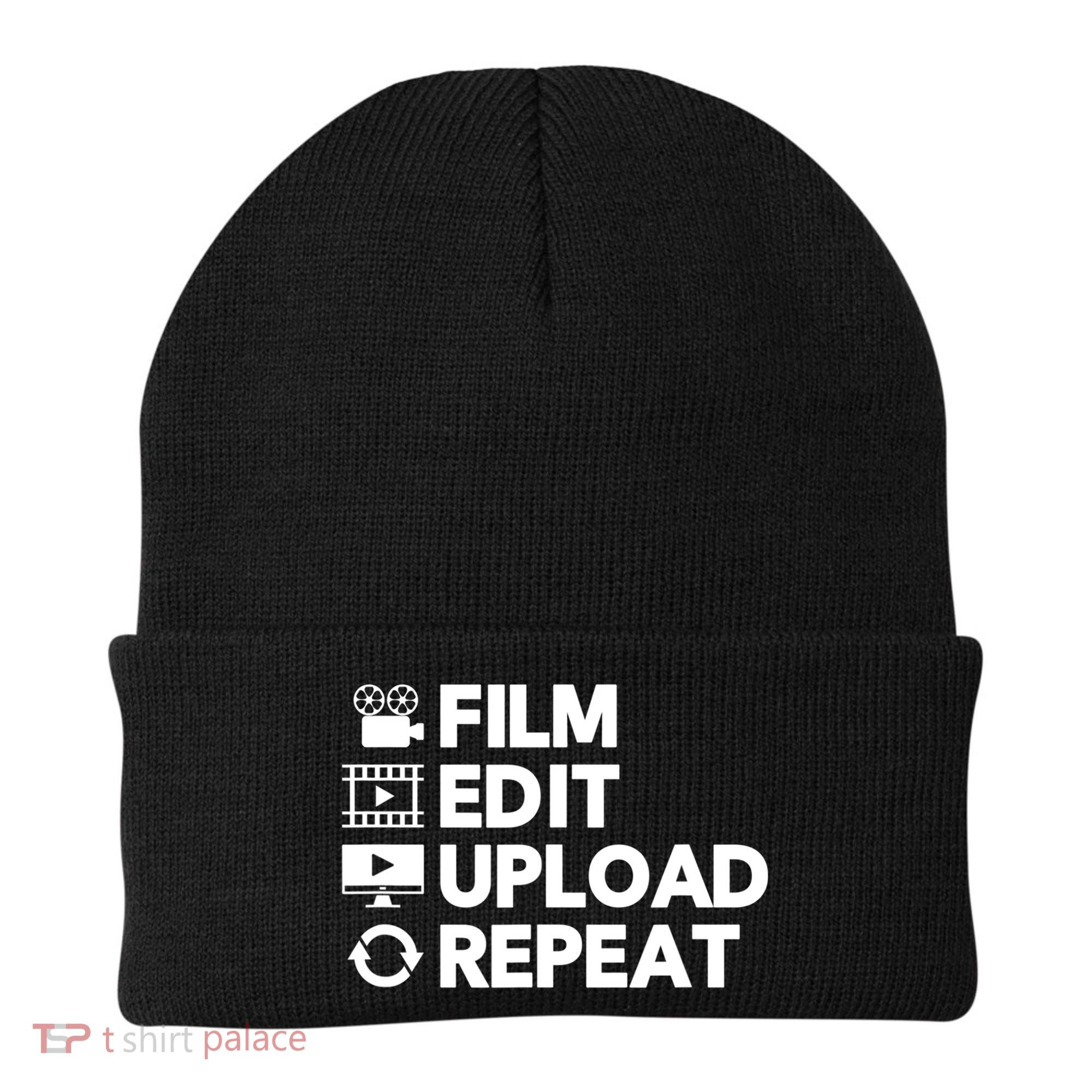 Funny Video Editing Gift Film Making Gift For Video Editor Beanie