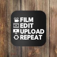 Funny Video Editing Gift Film Making Gift For Video Editor Coaster thumb 0
