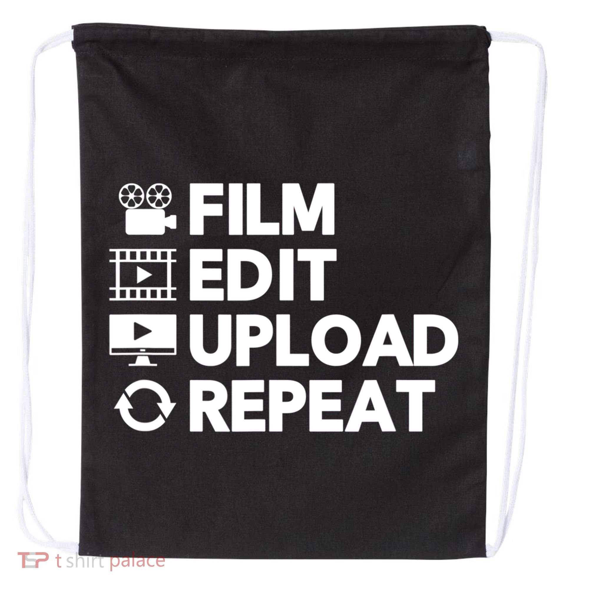 Funny Video Editing Gift Film Making Gift For Video Editor Drawstring Bag