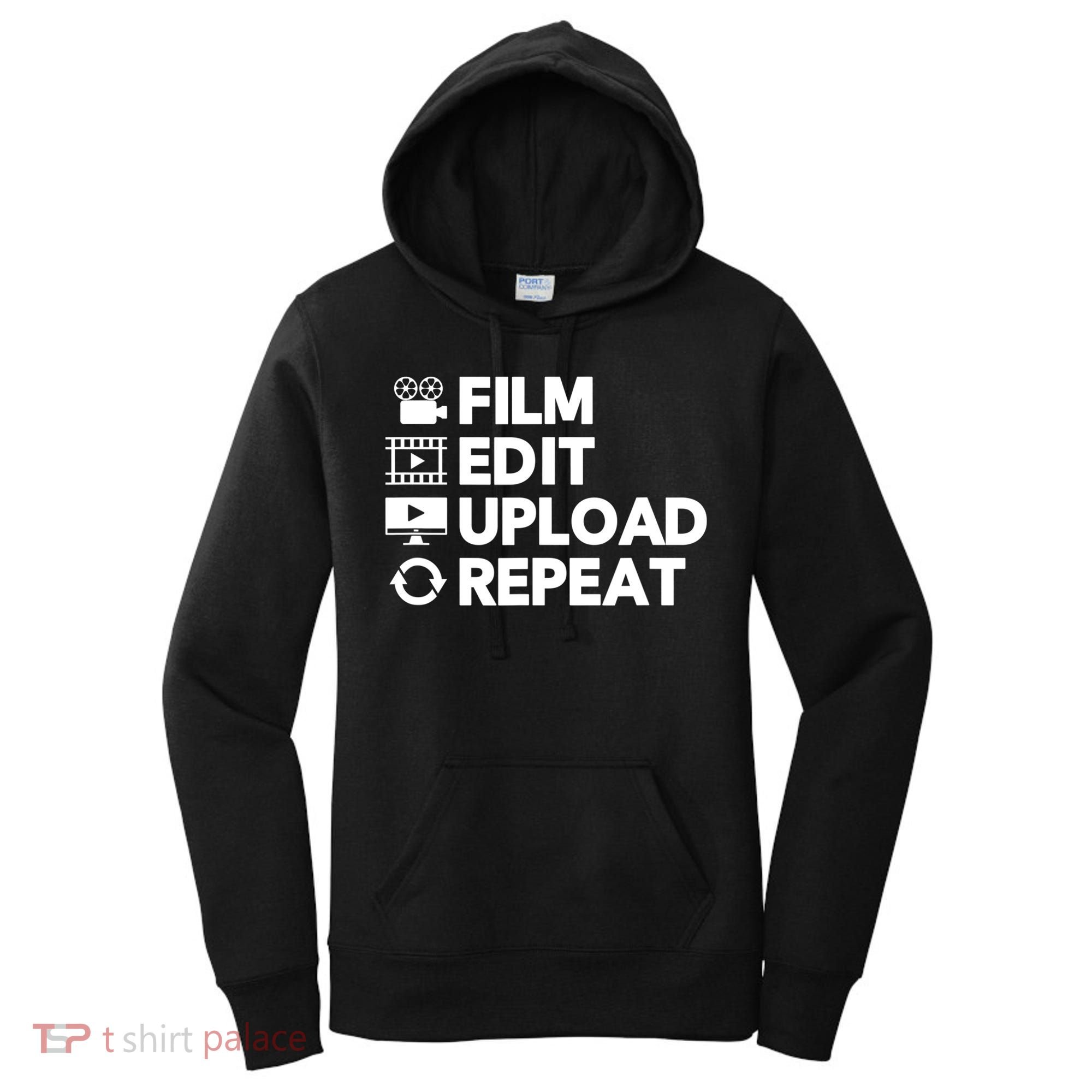 Funny Video Editing Gift Film Making Gift For Video Editor Women's Hoodie