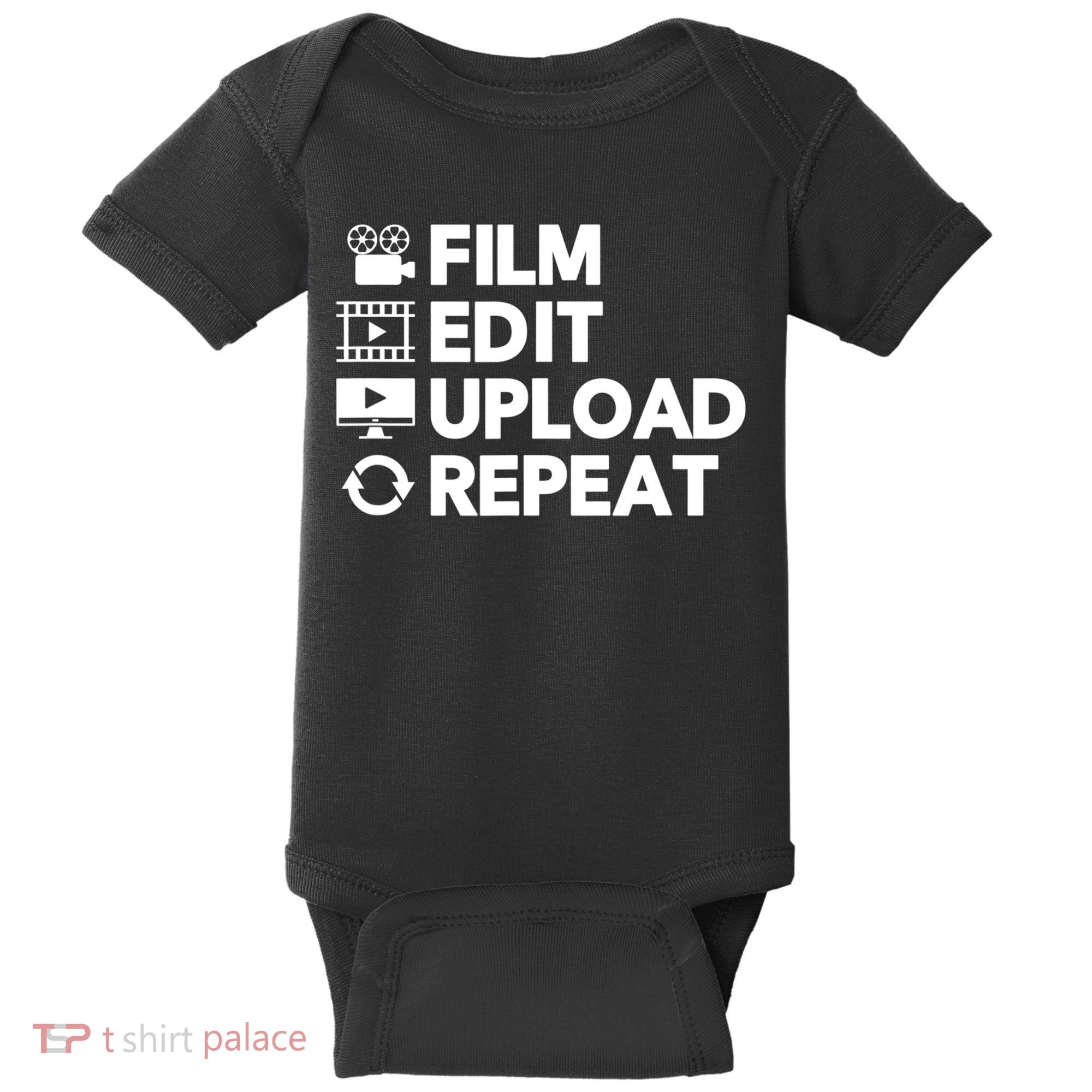 Funny Video Editing Gift Film Making Gift For Video Editor Baby Bodysuit