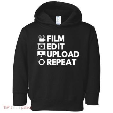 Funny Video Editing Gift Film Making Gift For Video Editor Toddler Hoodie