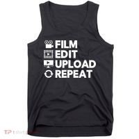 Funny Video Editing Gift Film Making Gift For Video Editor Tank Top thumb 0