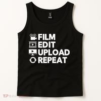 Funny Video Editing Gift Film Making Gift For Video Editor Tank Top thumb 2