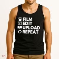 Funny Video Editing Gift Film Making Gift For Video Editor Tank Top thumb 3