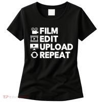 Funny Video Editing Gift Film Making Gift For Video Editor Women's T-Shirt thumb 0