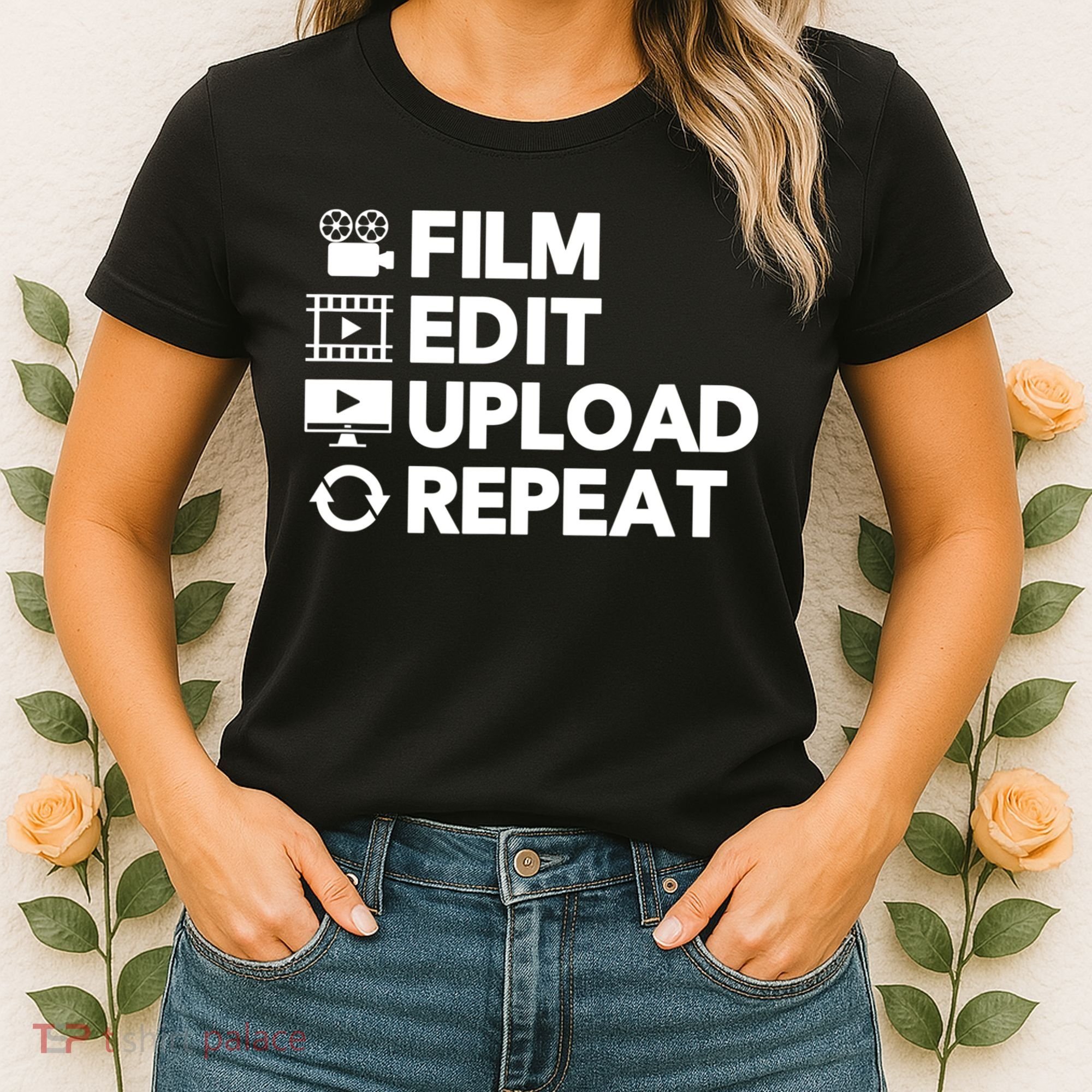 Funny Video Editing Gift Film Making Gift For Video Editor Women's T-Shirt