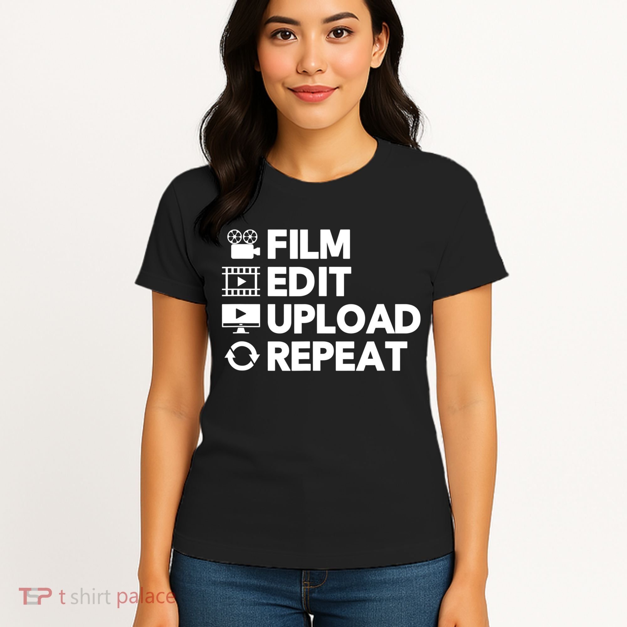 Funny Video Editing Gift Film Making Gift For Video Editor Women's T-Shirt