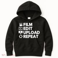 Funny Video Editing Gift Film Making Gift For Video Editor Kids Hoodie thumb 0