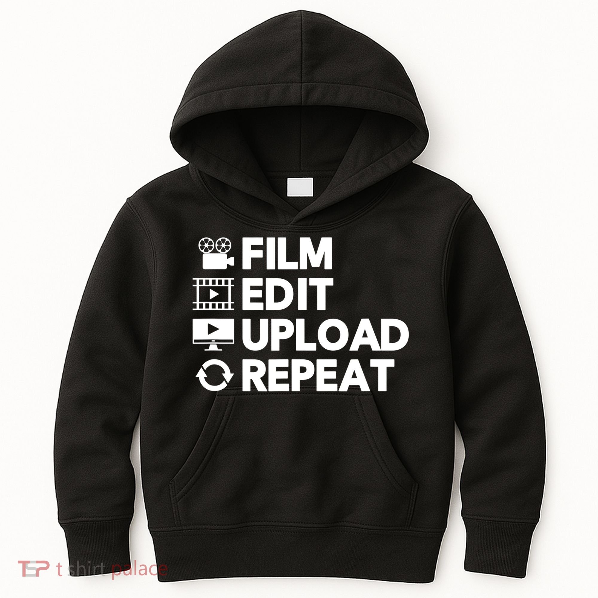 Funny Video Editing Gift Film Making Gift For Video Editor Kids Hoodie