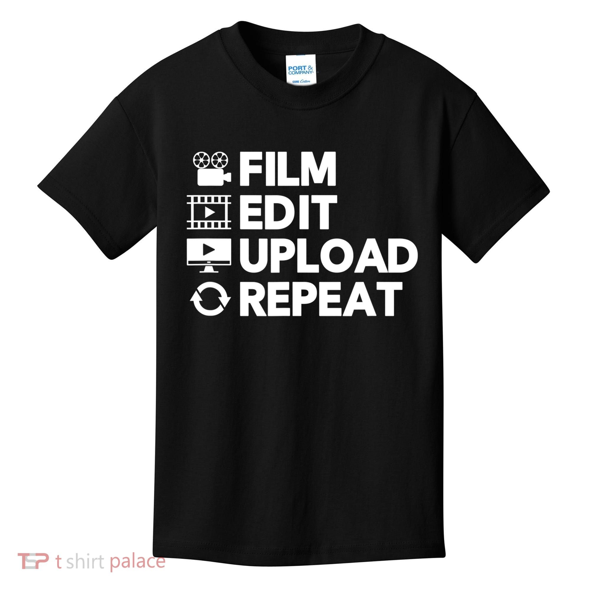Funny Video Editing Gift Film Making Gift For Video Editor Kids T-Shirt