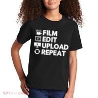 Funny Video Editing Gift Film Making Gift For Video Editor Kids T-Shirt thumb 2