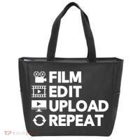 Funny Video Editing Gift Film Making Gift For Video Editor Tote Bag thumb 0