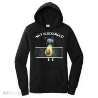 Funny Volleyball For Women Holy Guacamole Player Blocker Women's Hoodie thumb 0