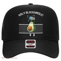 Funny Volleyball For Women Holy Guacamole Player Blocker Hat thumb 0