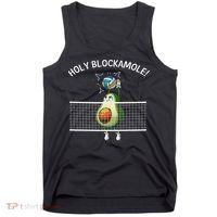 Funny Volleyball For Women Holy Guacamole Player Blocker Tank Top thumb 0