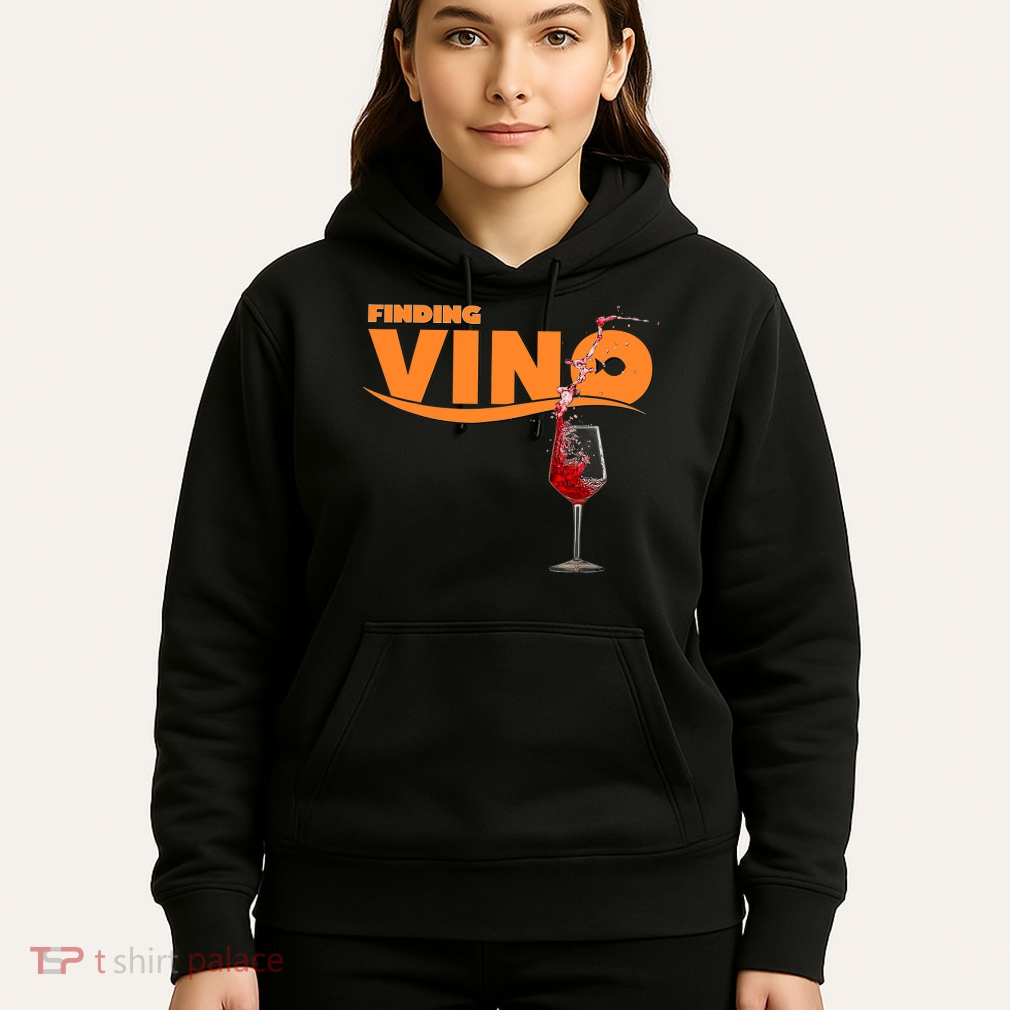 Finding Vino For Wine Lovers Hoodie