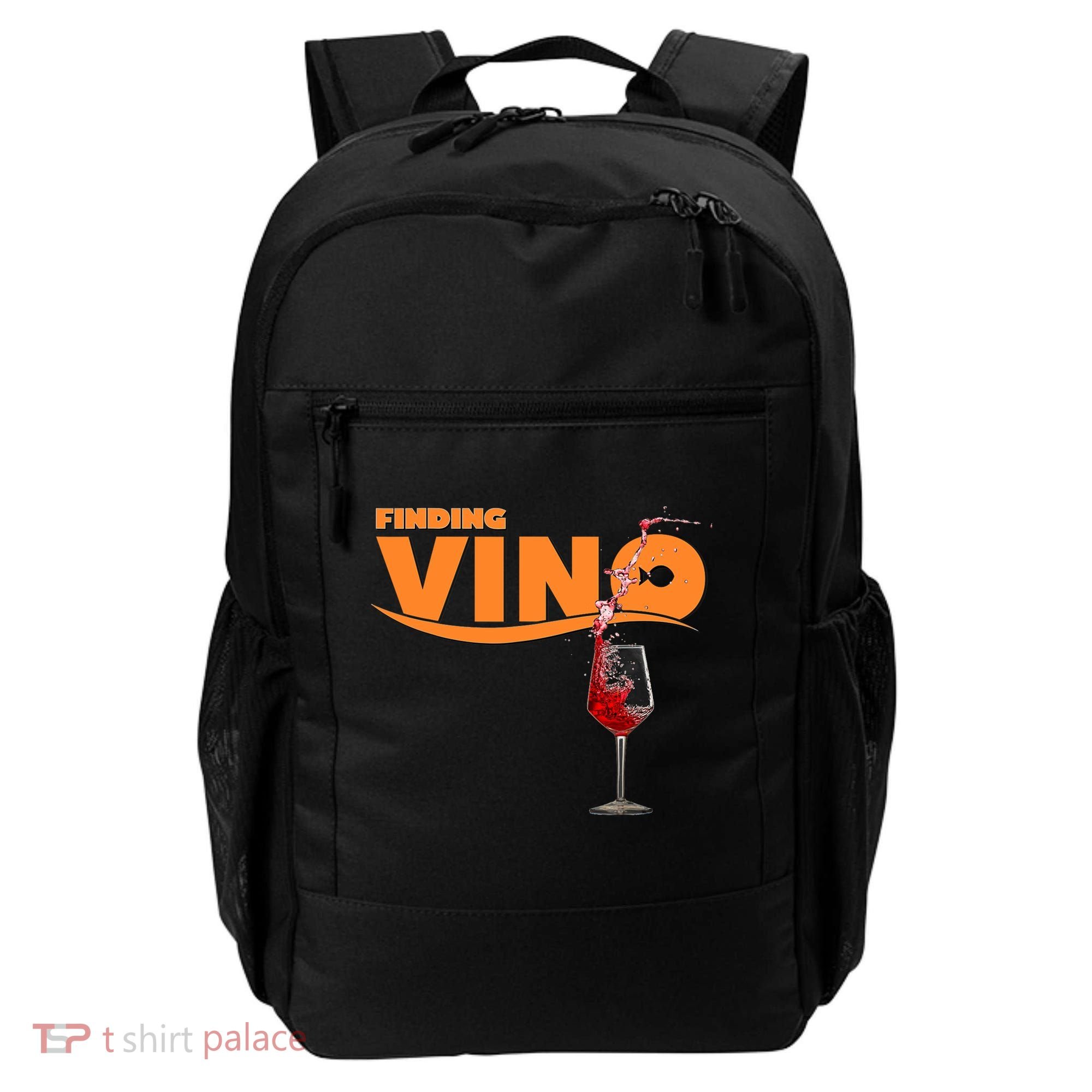 Finding Vino For Wine Lovers Backpack