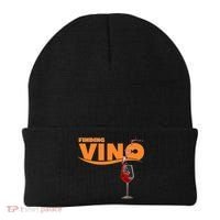 Finding Vino For Wine Lovers Beanie thumb 0