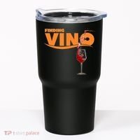 Finding Vino For Wine Lovers Tumbler thumb 0