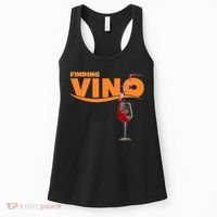 Finding Vino For Wine Lovers Women's Tank Top thumb 0