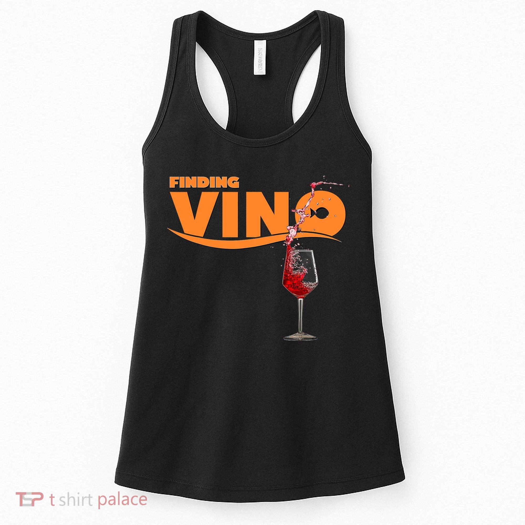 Finding Vino For Wine Lovers Women's Tank Top