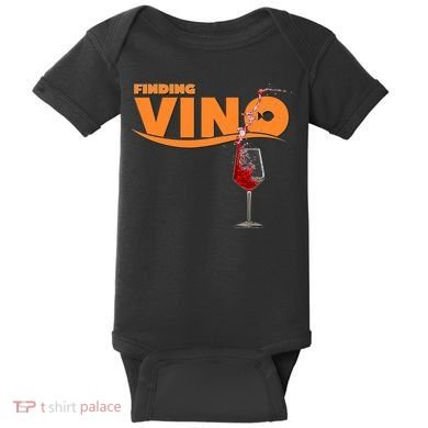 Finding Vino For Wine Lovers Baby Bodysuit