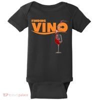 Finding Vino For Wine Lovers Baby Bodysuit thumb 0