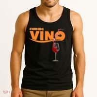 Finding Vino For Wine Lovers Tank Top thumb 3