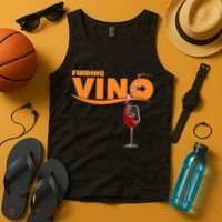 Finding Vino For Wine Lovers Tank Top thumb 4