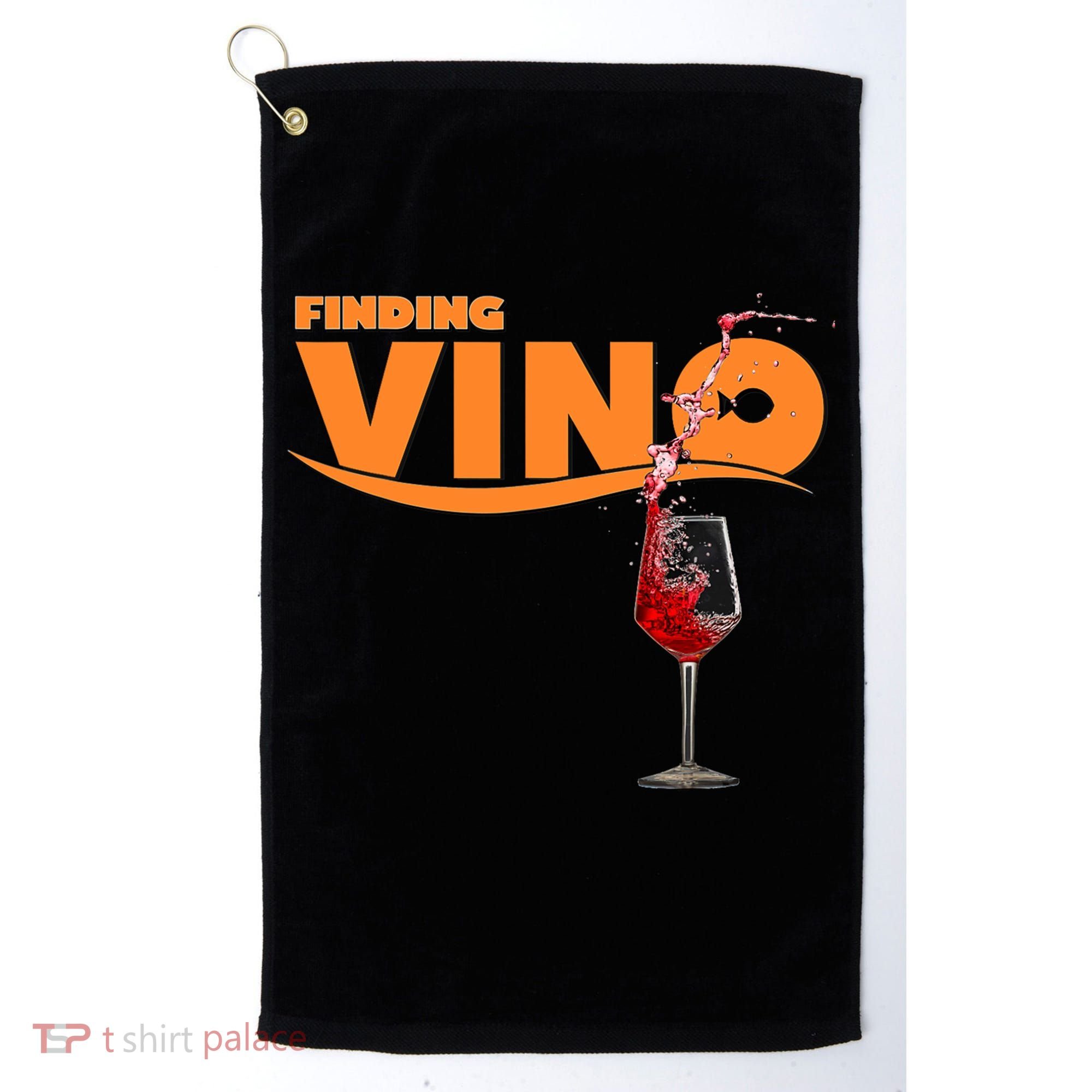 Finding Vino For Wine Lovers Golf Towel