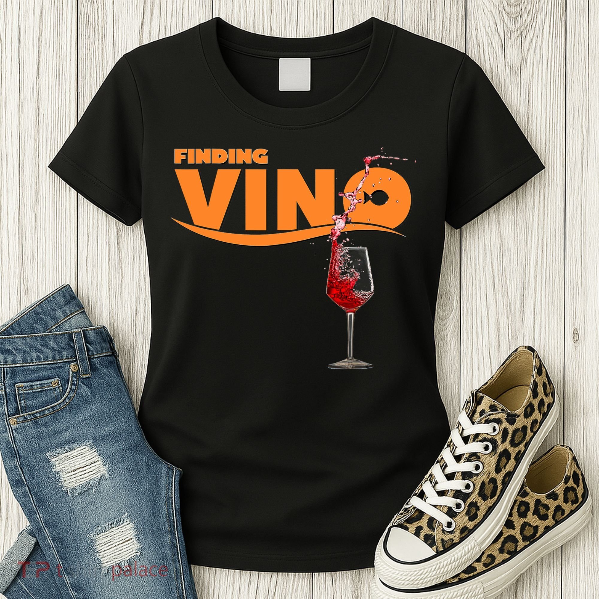 Finding Vino For Wine Lovers Women's T-Shirt