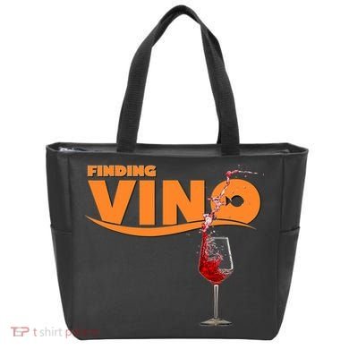 Finding Vino For Wine Lovers Tote Bag