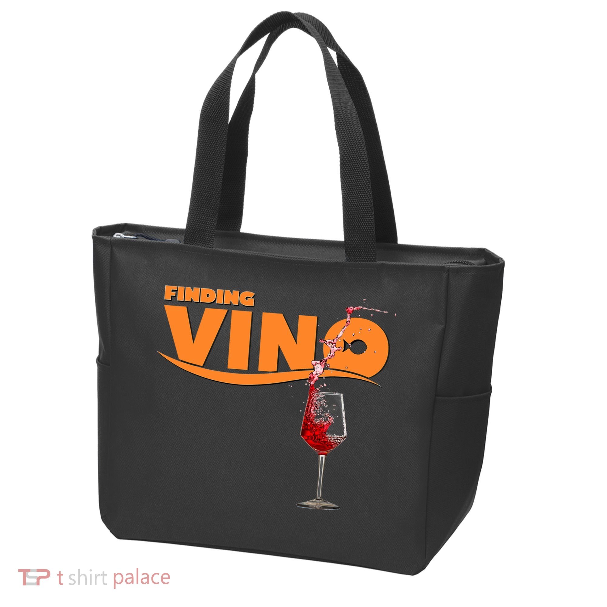 Finding Vino For Wine Lovers Tote Bag
