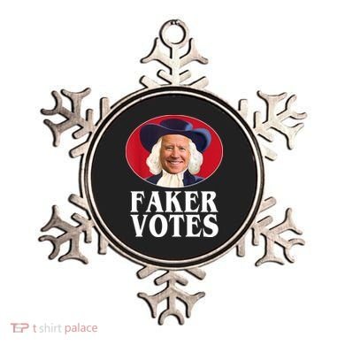 Faker Votes Funny Joe Biden Election Ornament