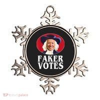 Faker Votes Funny Joe Biden Election Ornament thumb 0