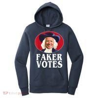 Faker Votes Funny Joe Biden Election Women's Hoodie thumb 0