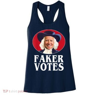 Faker Votes Funny Joe Biden Election Women's Tank Top