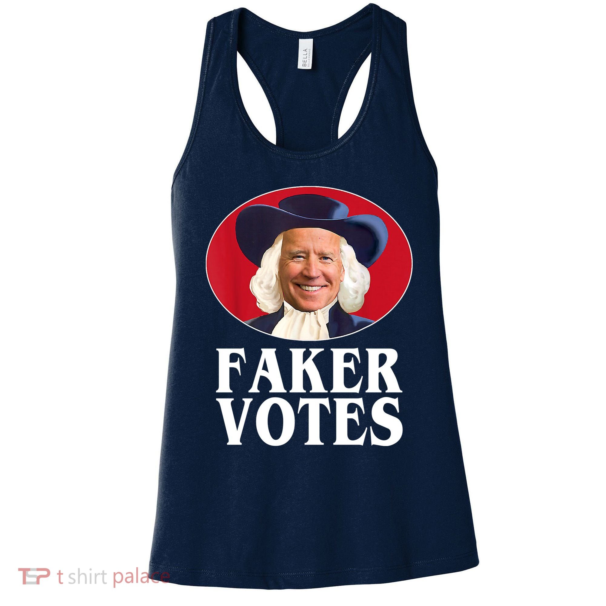 Faker Votes Funny Joe Biden Election Women's Tank Top