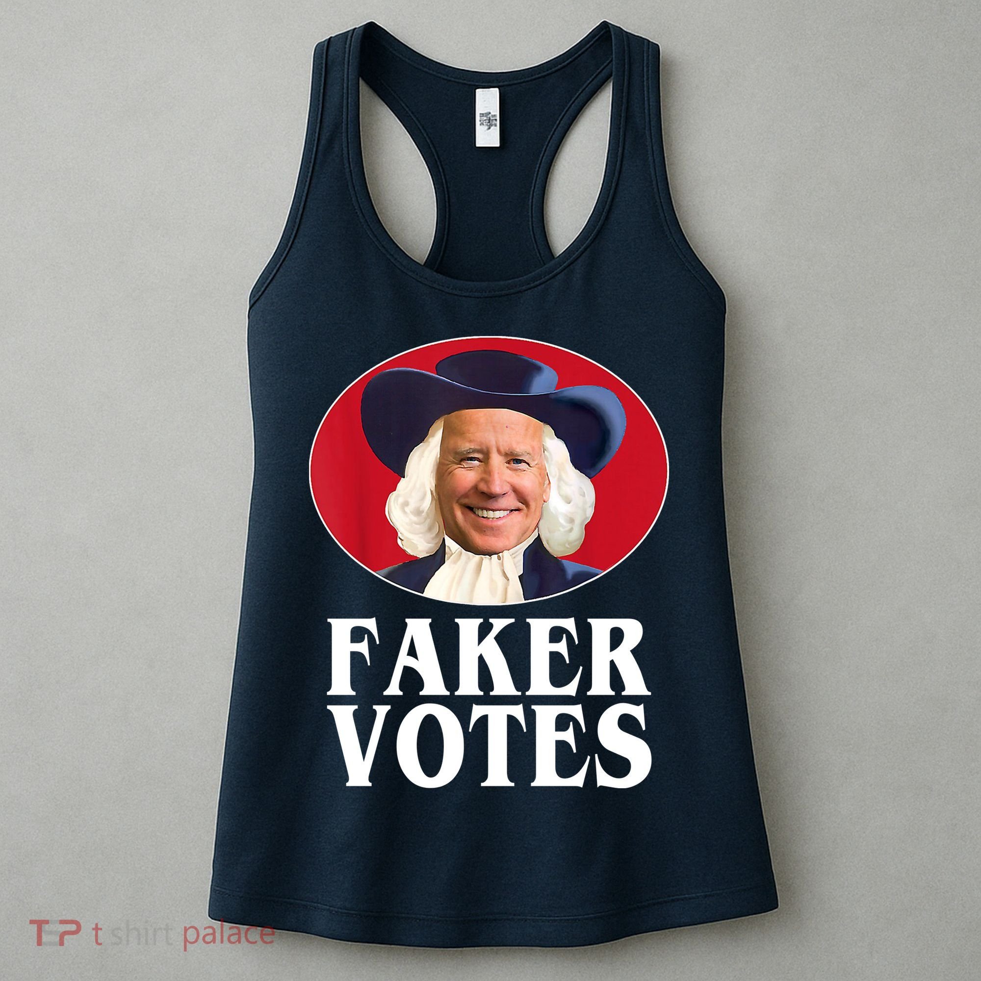 Faker Votes Funny Joe Biden Election Women's Tank Top