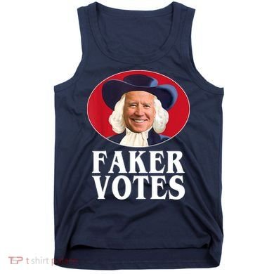 Faker Votes Funny Joe Biden Election Tank Top