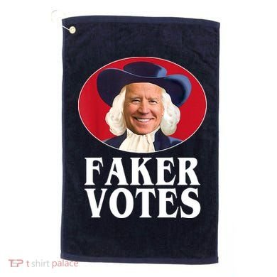 Faker Votes Funny Joe Biden Election Golf Towel