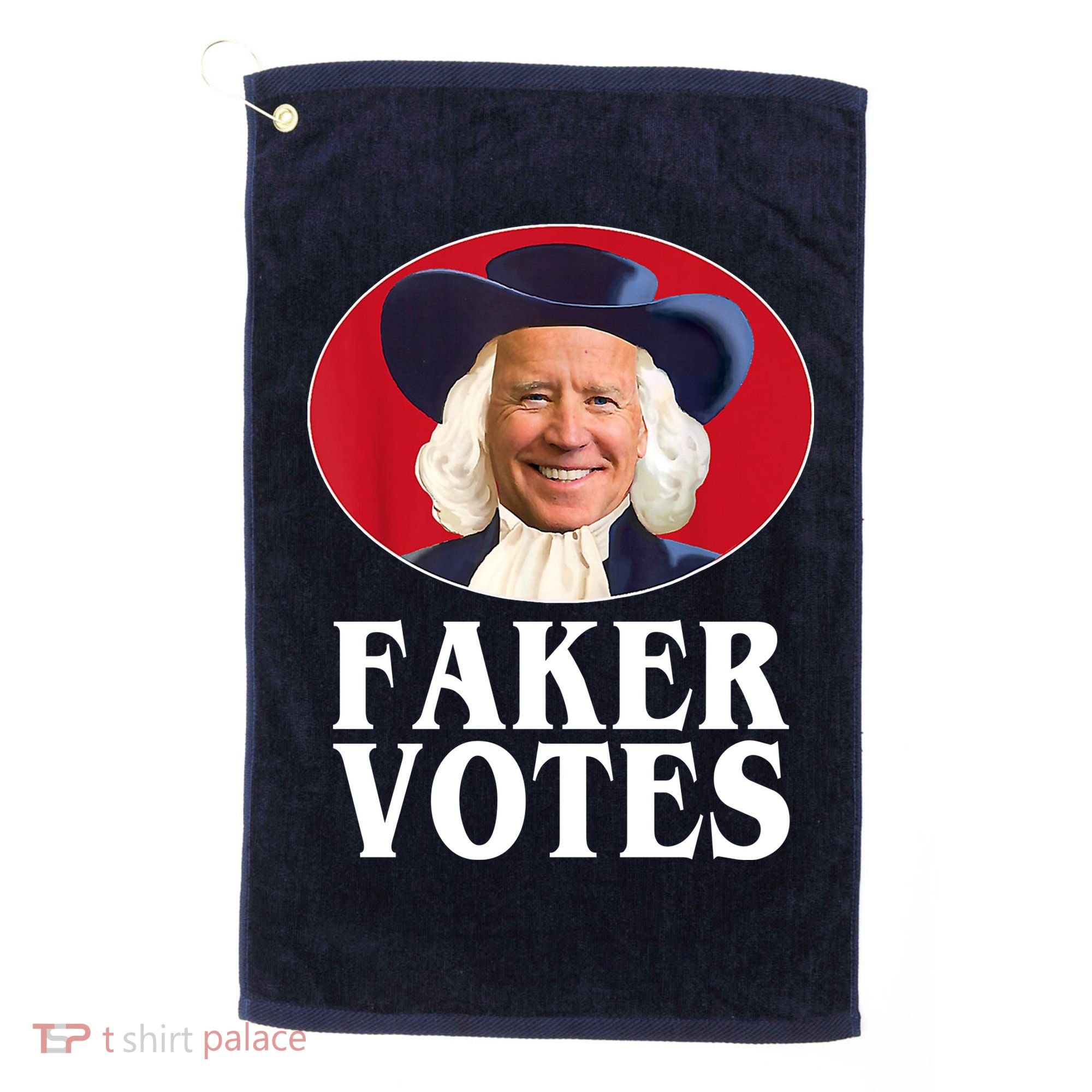 Faker Votes Funny Joe Biden Election Golf Towel