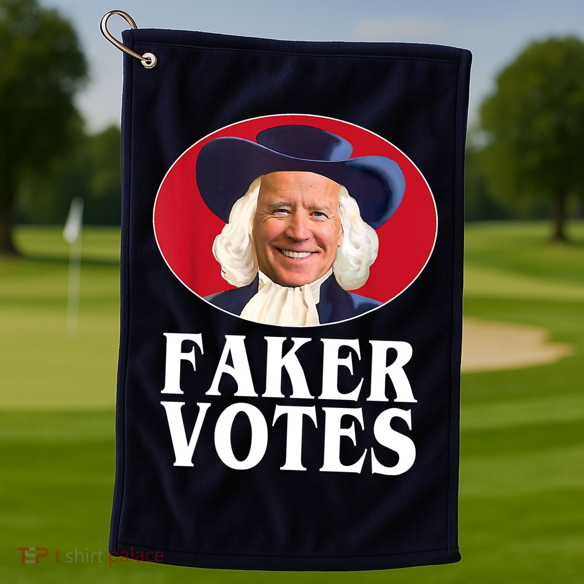 Faker Votes Funny Joe Biden Election Golf Towel